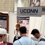 UConn Booth at International Congress in Monteria to promote outreach