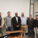 Group photo of Dr. Pavlidis with Dr. Graham and PhD lab members