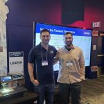 Dr. Pavlidis and Alejandro at Quantum CT event at the CT science center
